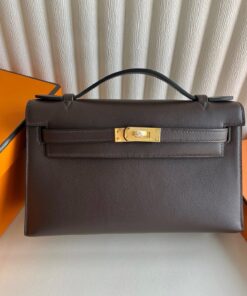 túi Hermes Kelly mini pochette rep